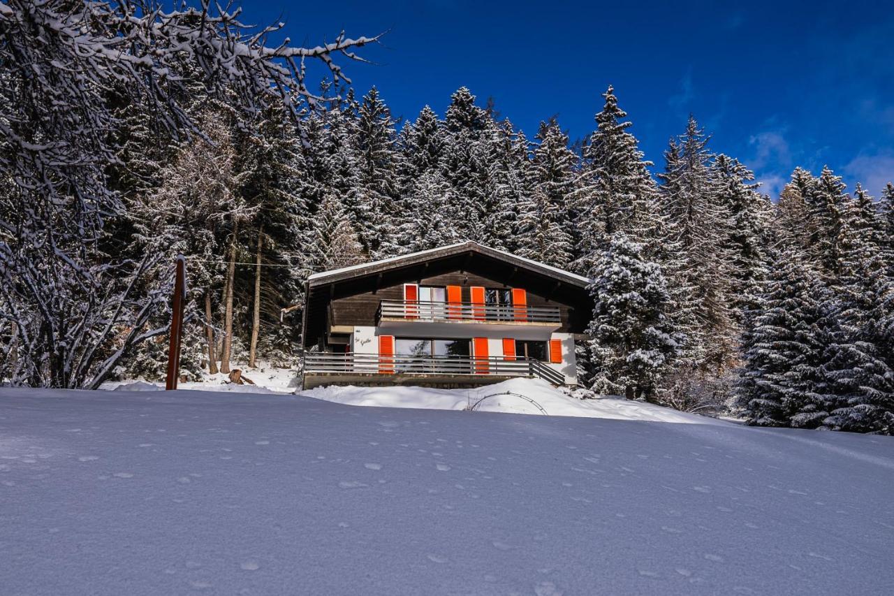 Chalet Familial Les Girolles Aux Portes D'Anzere Arbaz Exterior photo